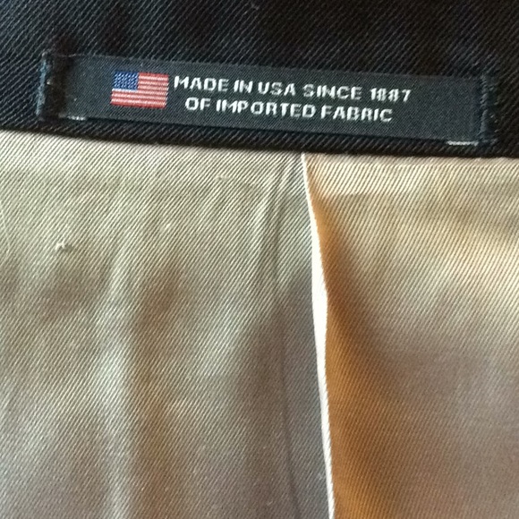 HartSchaffer Marx Navy 2 button blazer40R - Picture 8 of 8